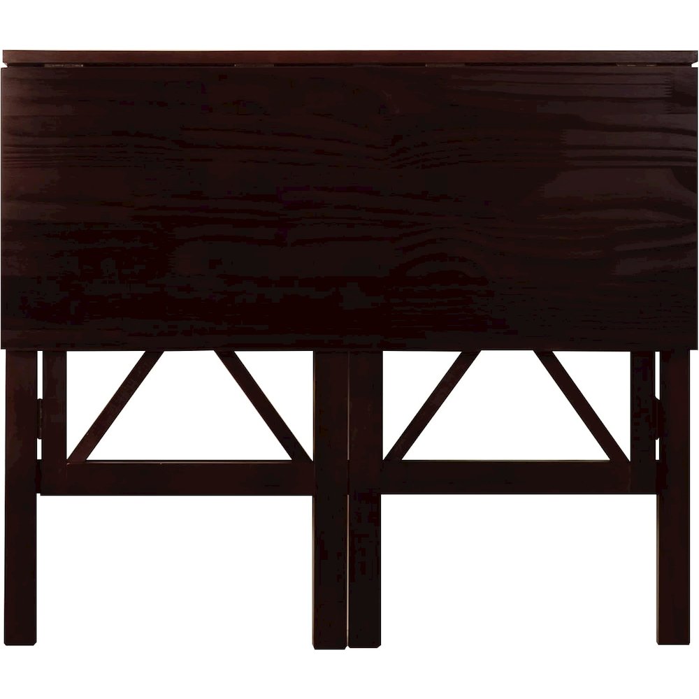 Montego Folding Desk with Pull-Out-Espresso. Picture 6