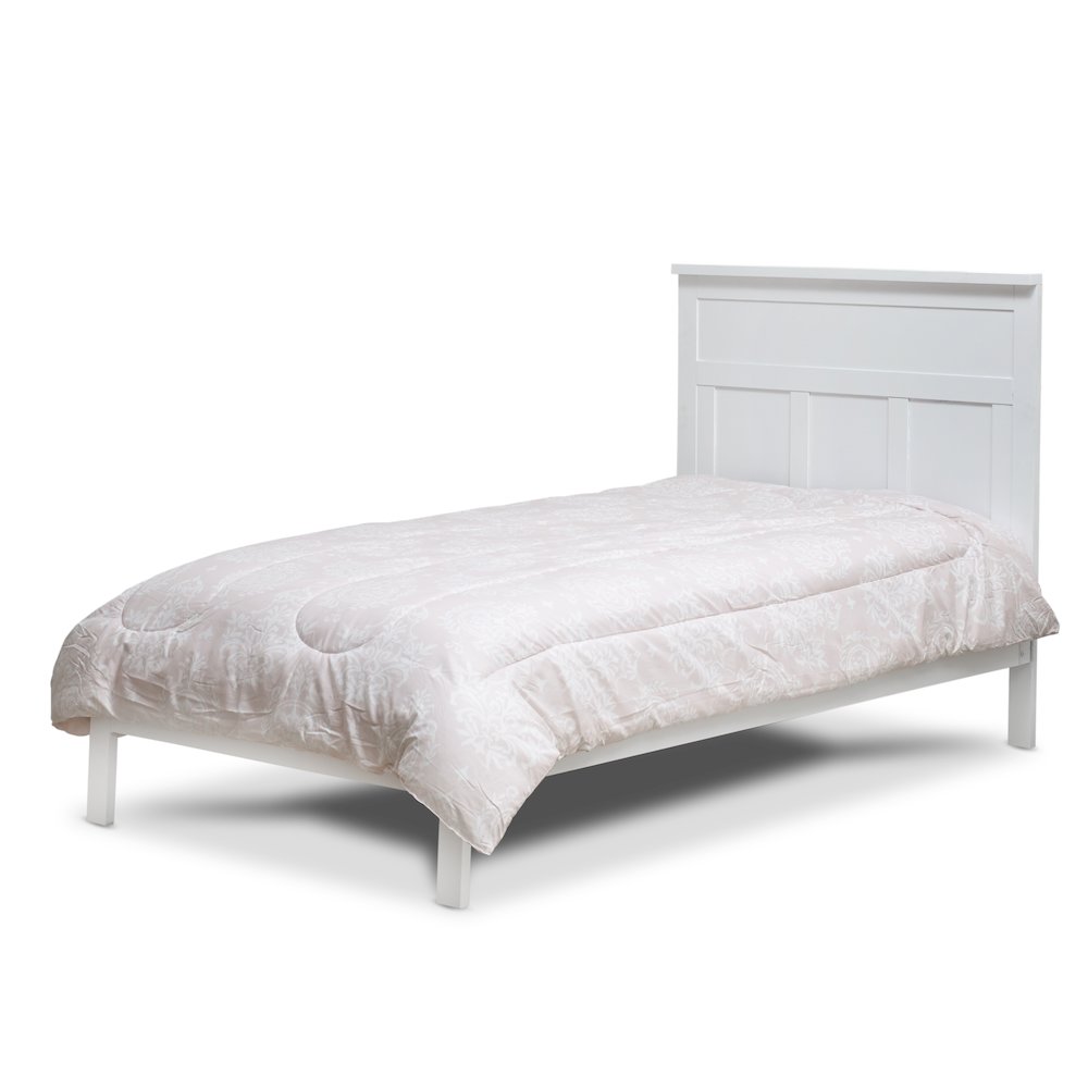 Sorelle Twin Bed ,White Color. Picture 1