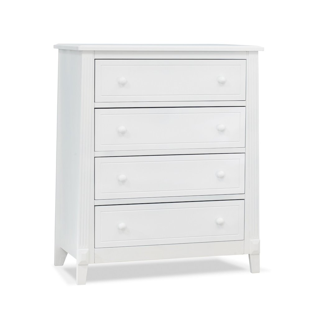 Sorelle Berkley 4 Drawer Chest,White Color. Picture 1