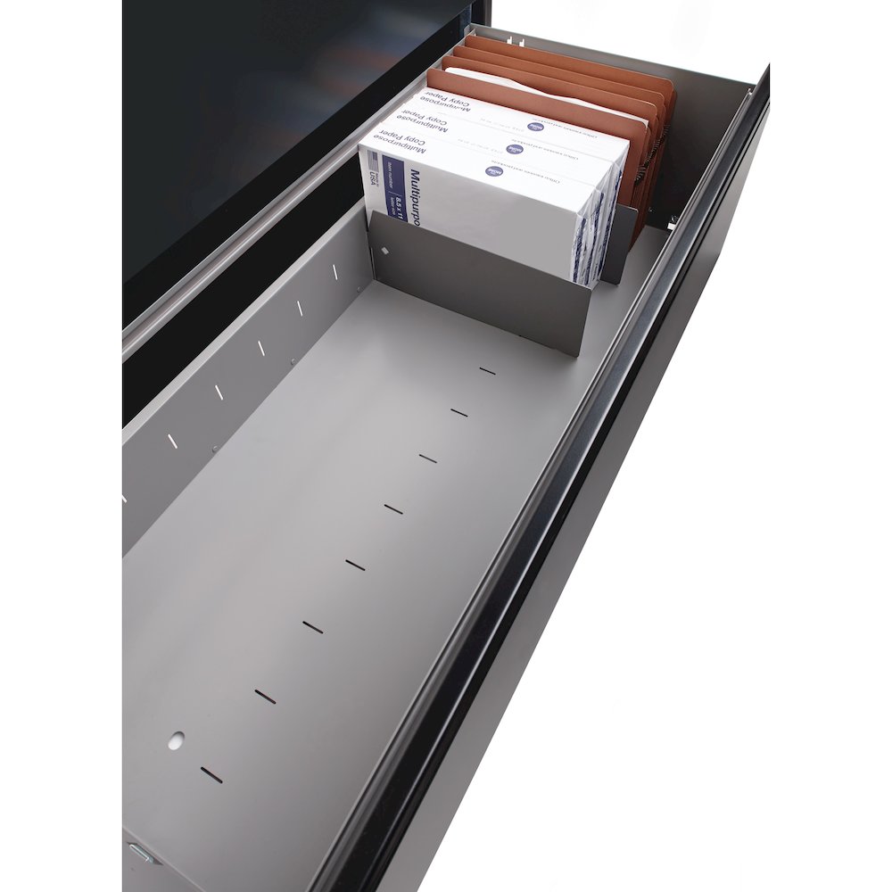 Hirsh Lateral Divider Kit, 10-pack, Platinum Gray. Picture 7