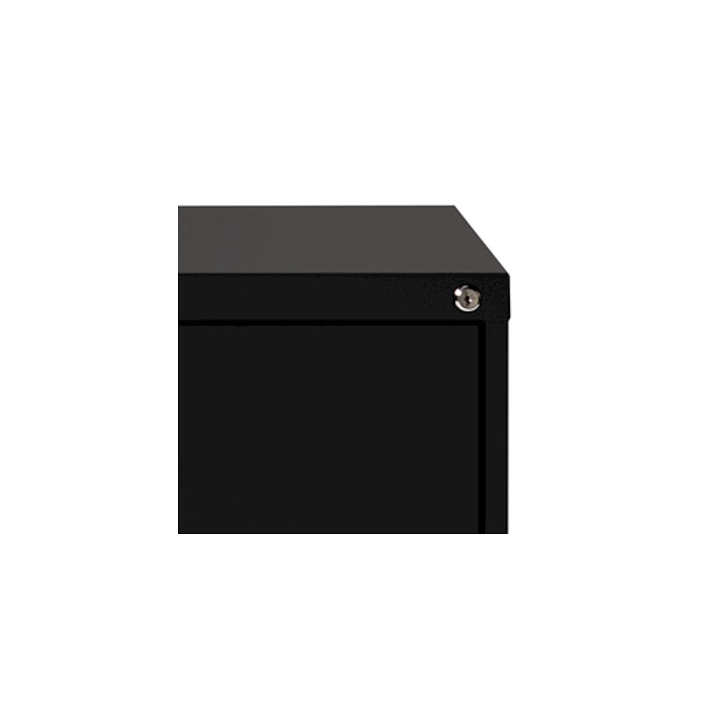 Hirsh 30 inch Wide 2 Drawer Lateral File Cabinet for Home or Office, Charcoal. Picture 7