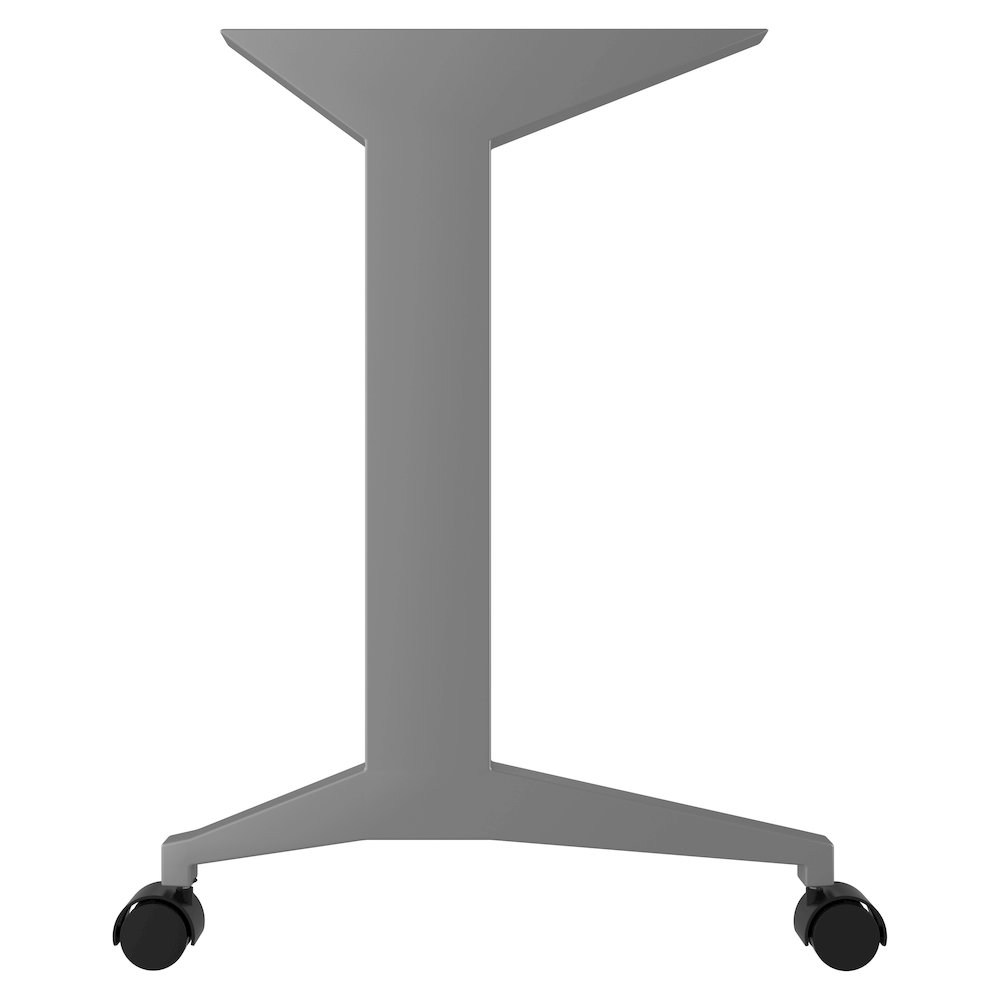 Hirsh Modern Teacher's Desk, Arctic Silver / Weathered Charcoal. Picture 5