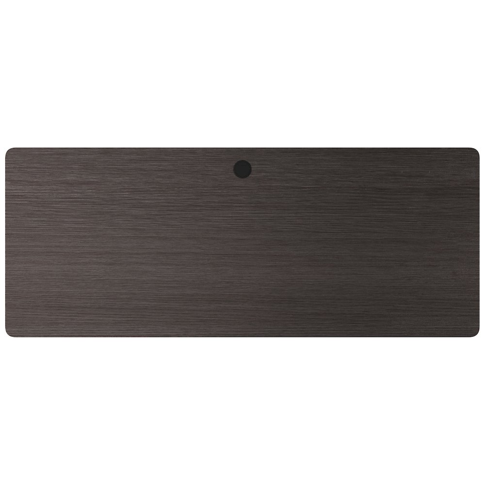 Hirsh Modern Teacher's Desk, Arctic Silver / Weathered Charcoal. Picture 4