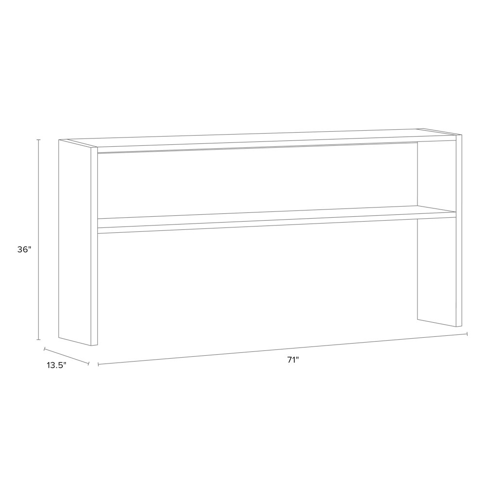 Hirsh 72W, Stack-On Storage, Black. Picture 2
