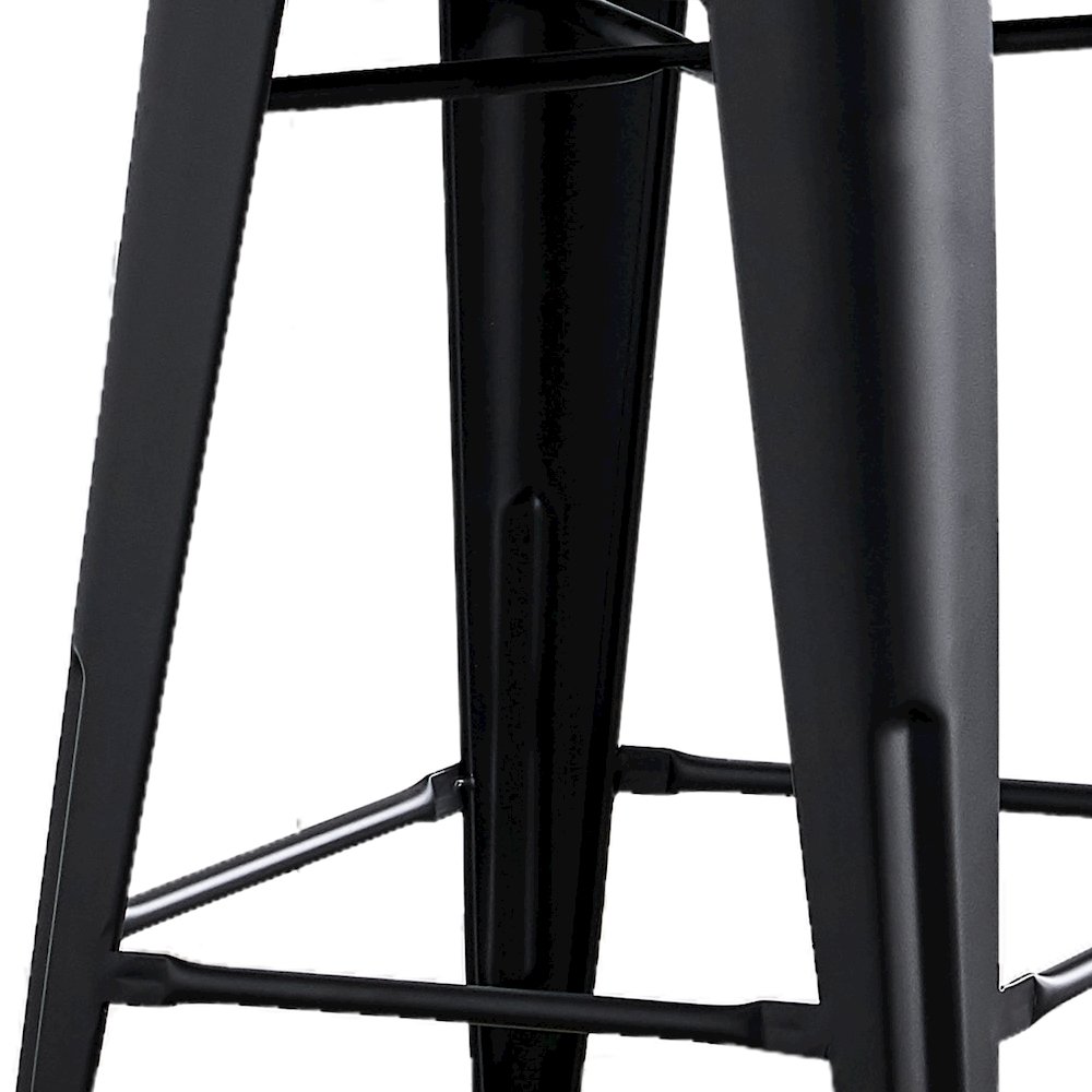 Modern Light Weight Rustic Vintage Costal Metal Barstools. Picture 7