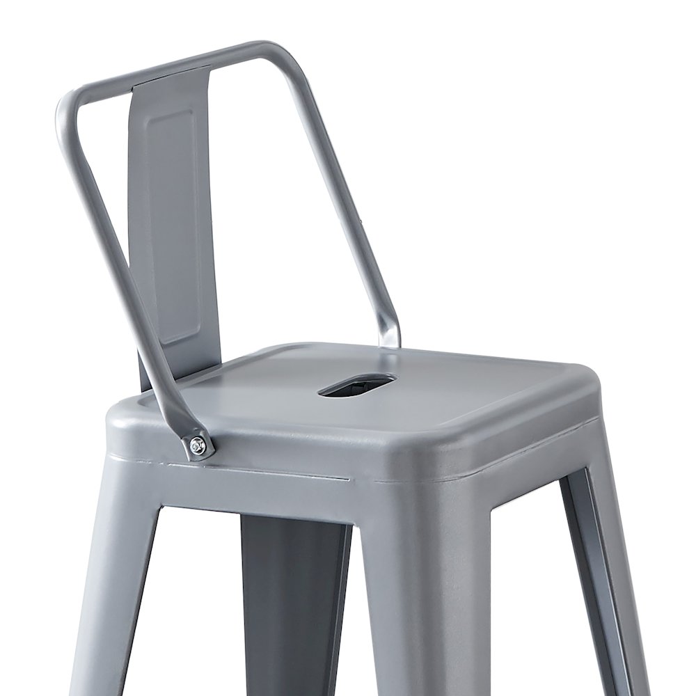 Modern Industrial Vintage Costal Metal Barstools. Picture 6