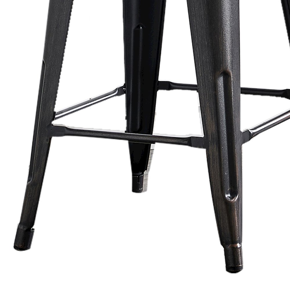Modern Light Weight Industrial Vintage Costal Metal Barstools. Picture 8