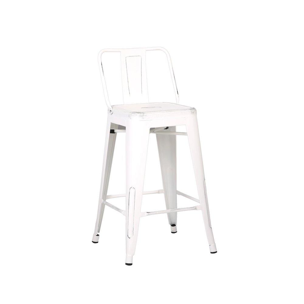 Modern Industrial Vintage Costal Metal Barstools. Picture 1