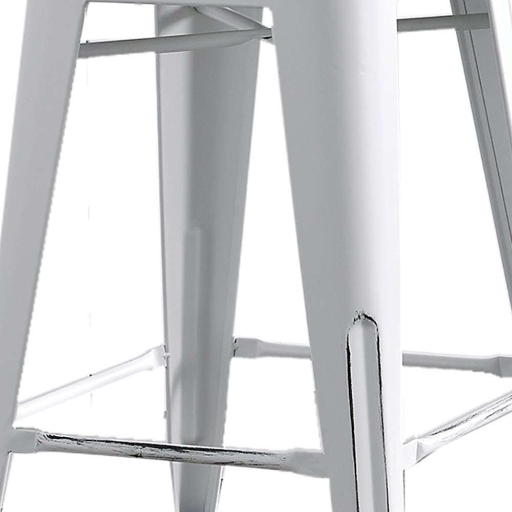 Modern Industrial Vintage Costal Metal Barstools. Picture 7