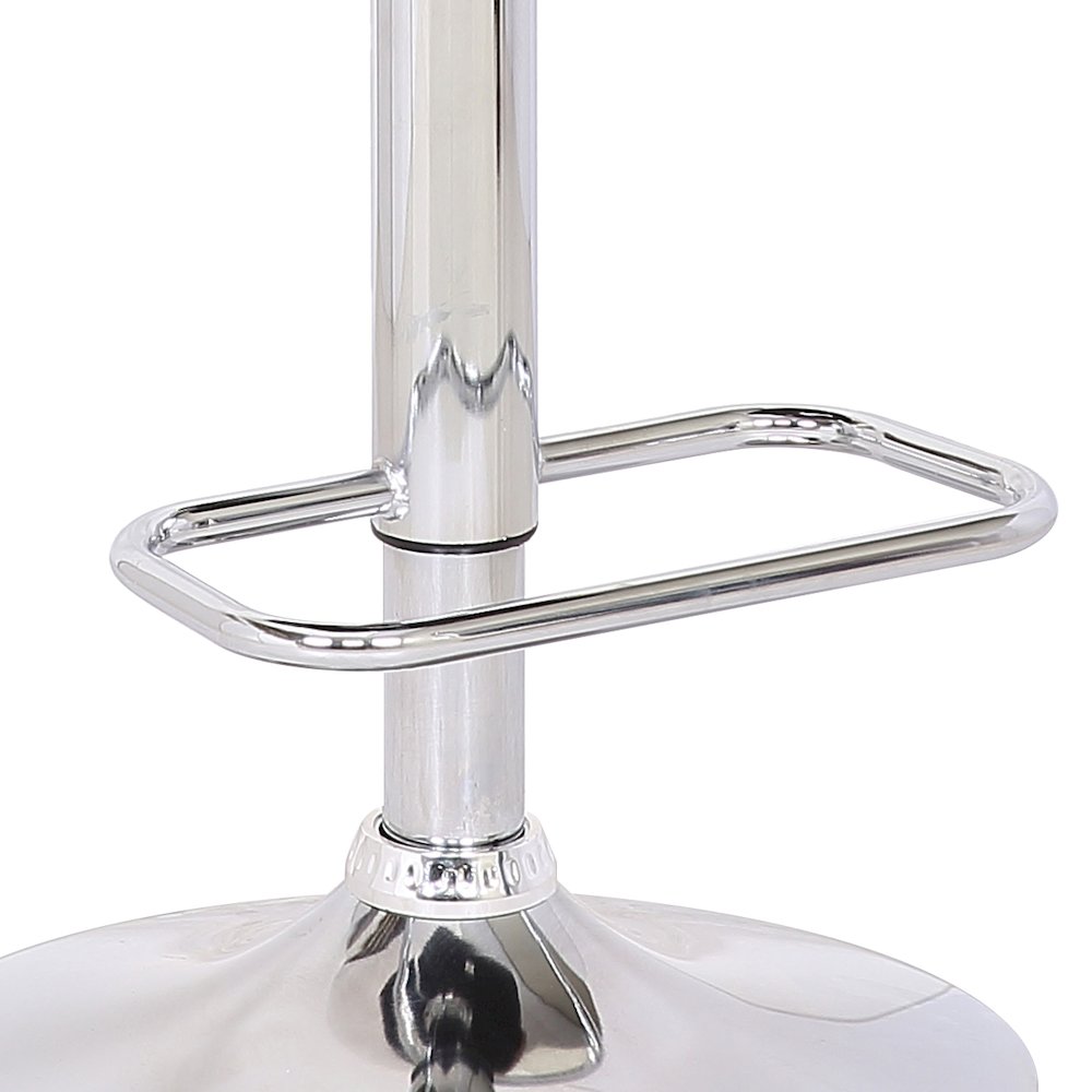 Bentwood Contemporary Modern Stylish Wood Back Adjustable Swivel Bar Stool. Picture 10