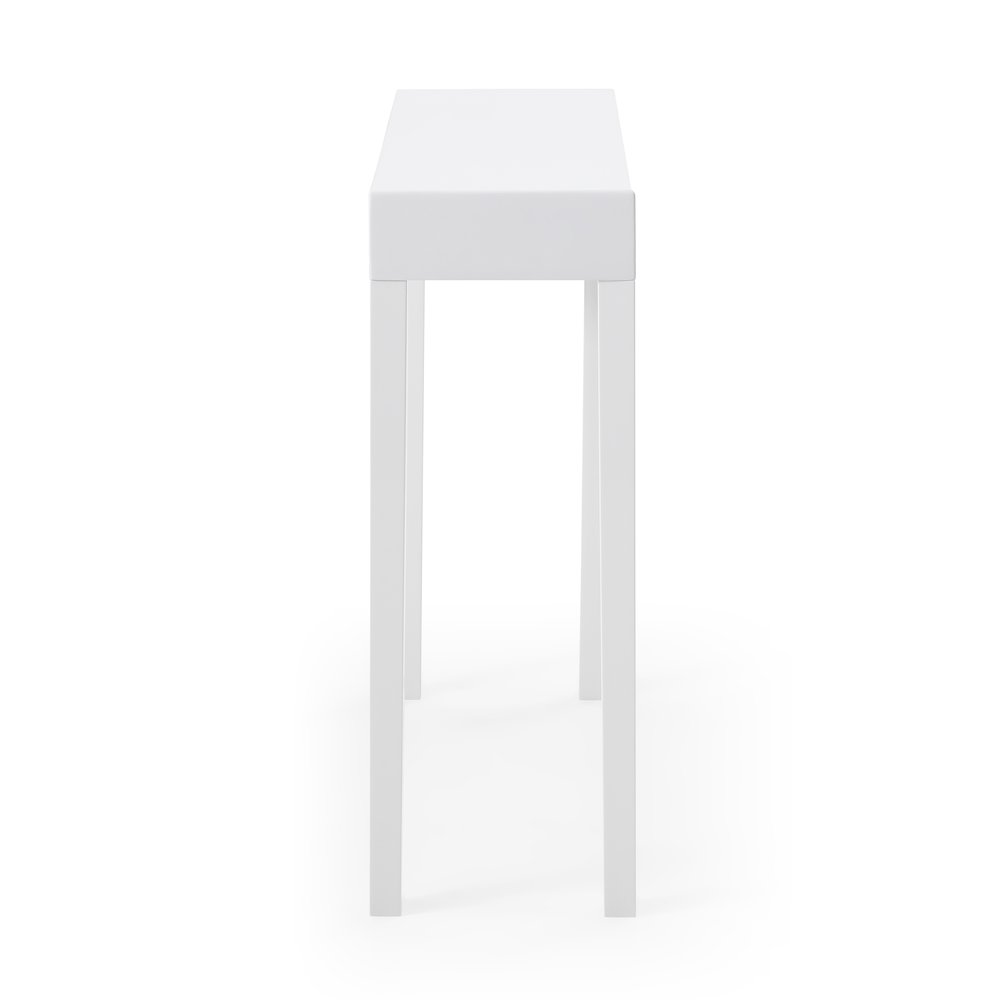 Modern Amy Console Table, Sofa Table, White. Picture 4