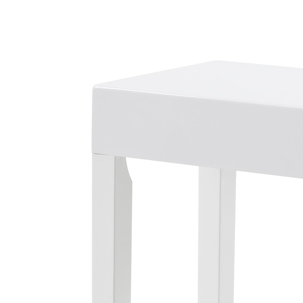 Modern Amy Console Table, Sofa Table, White. Picture 6
