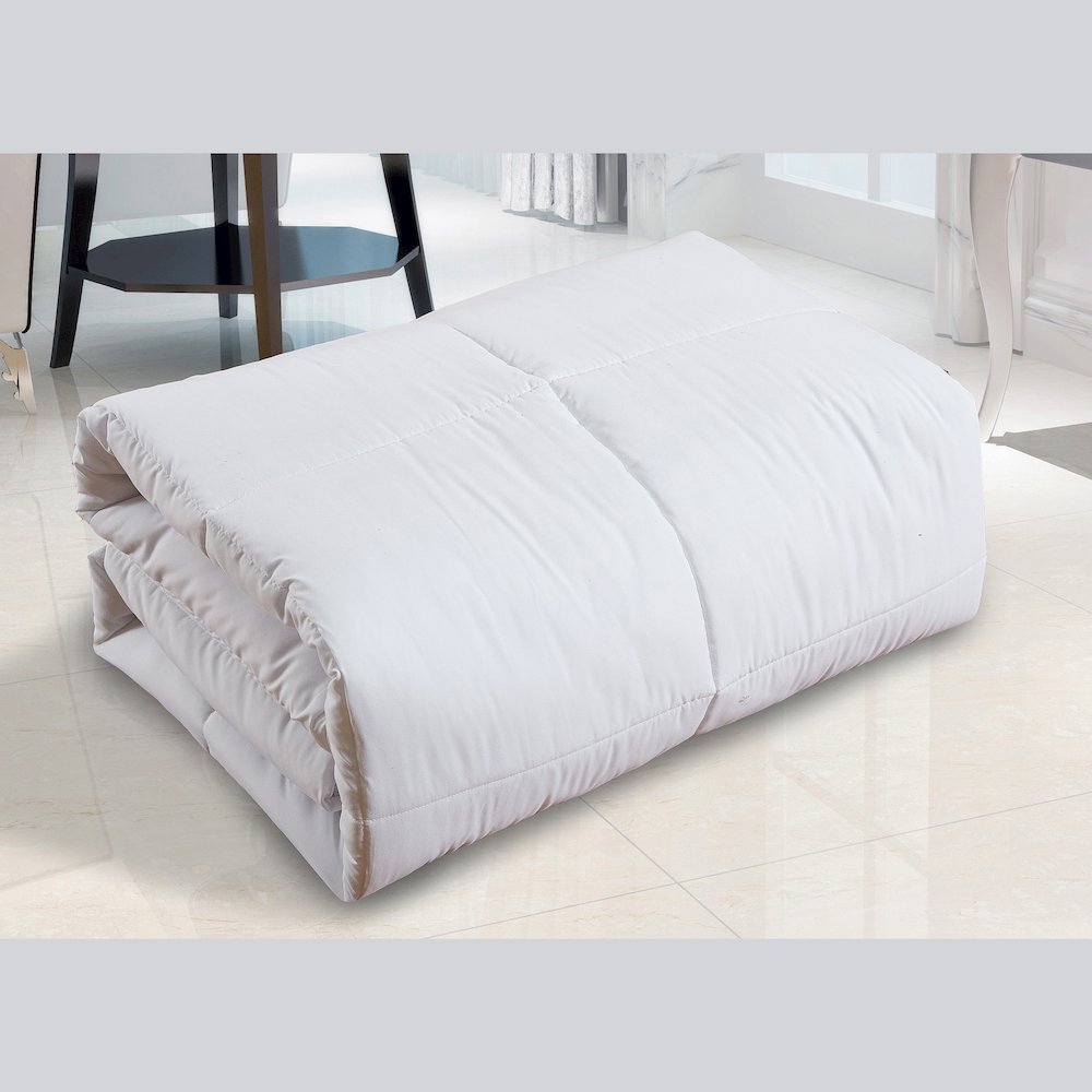 Polyester Medium Warmth Down Alternative Comforter Duvet Insert Twin. Picture 4