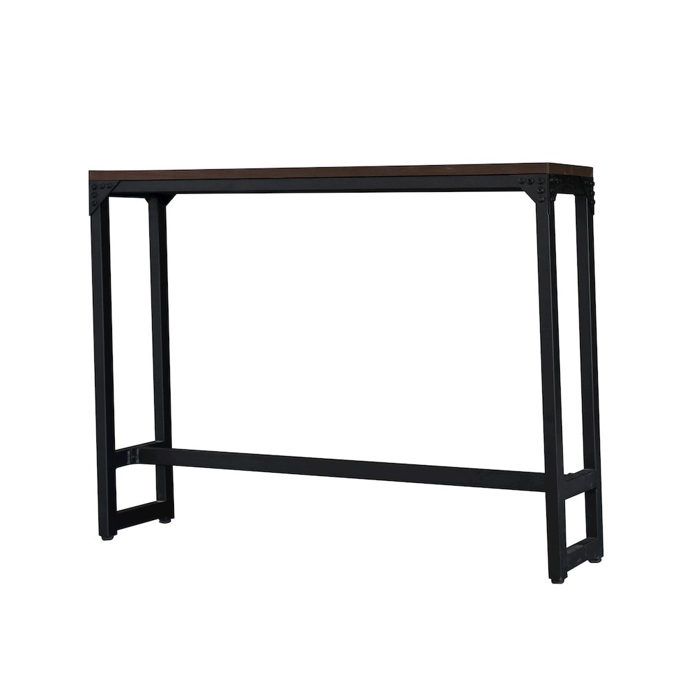 Minimalist Contemporary Industrial Bar/Cocktail Logan Table. Picture 1