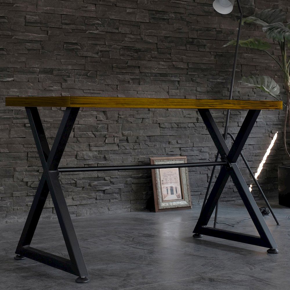 Contemporary Industrial Computer Desk/Hallway Decor Nova Table. Picture 2