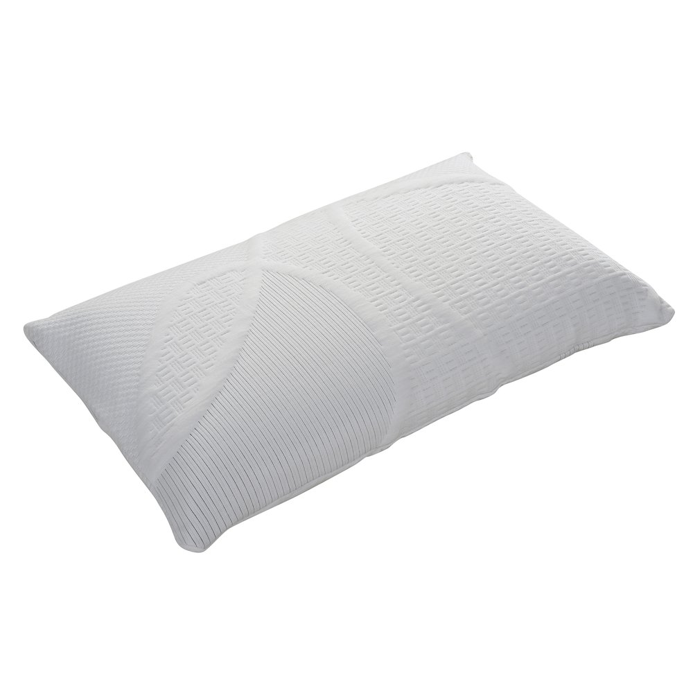 Hypoallergenic Cool Gel Layer and Soft Memory Foam Comfort Queen Size Pillow. Picture 1