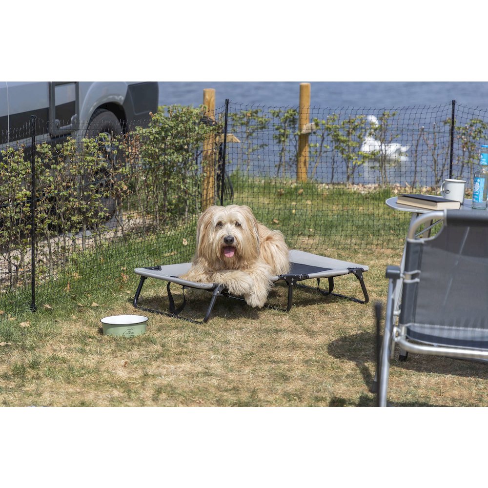 Portable Pet Fence, Mesh Dog Playpen, Outdoor Camping Fence, Easy to Transport. Picture 6