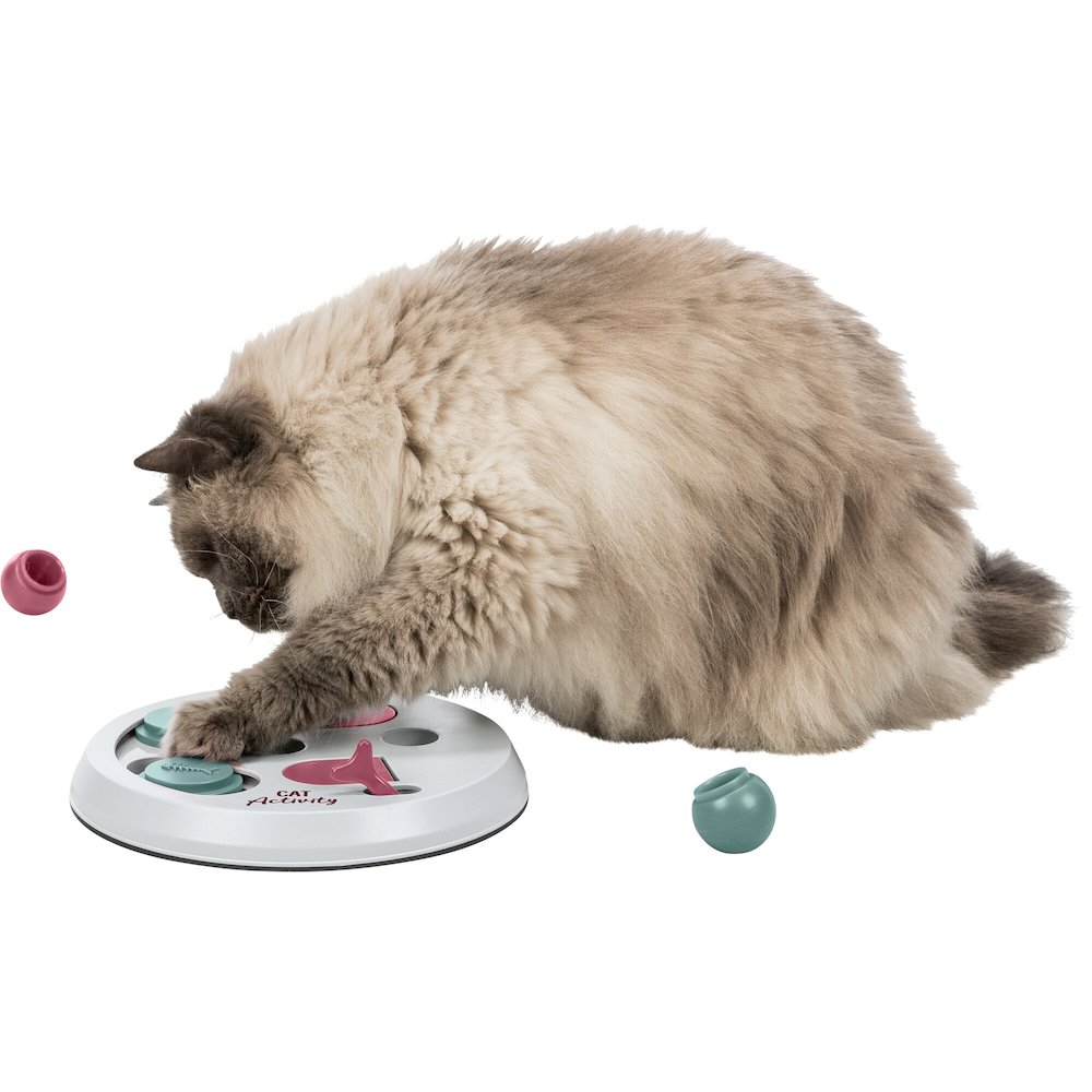 Flip Board Strategy Game for Cats, Puzzle Toy, Treat Dispenser, Interactive Play. Picture 7