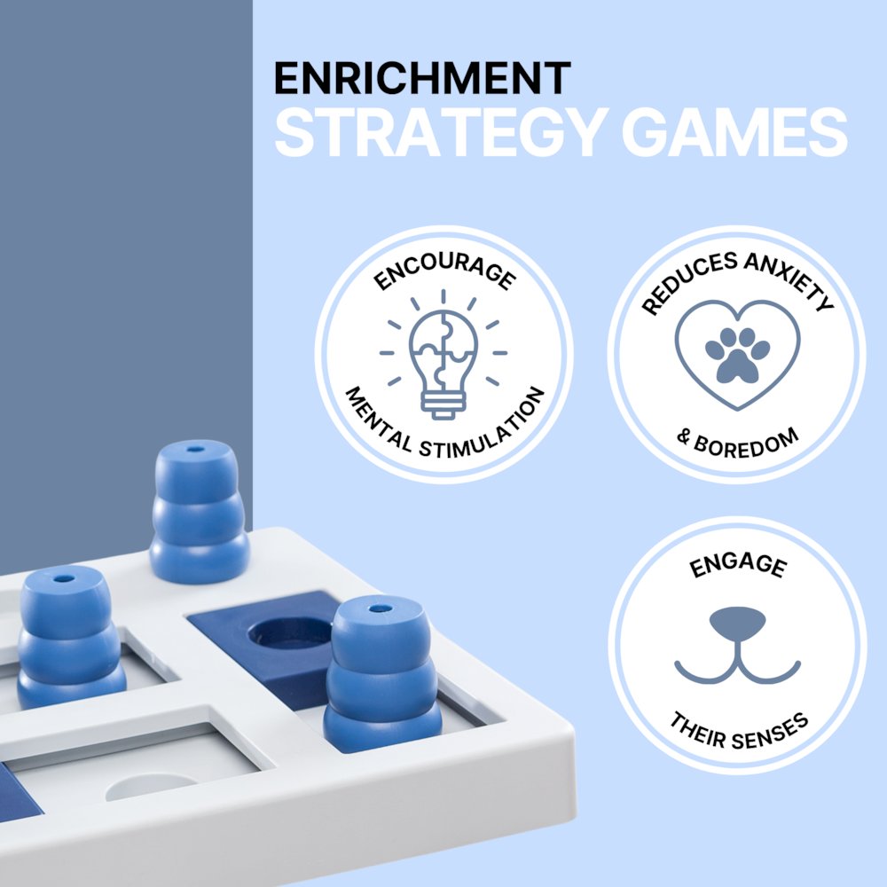 Dog Activity Chess Strategy Game, Level 3, Advanced Dog Puzzle Toy. Picture 5