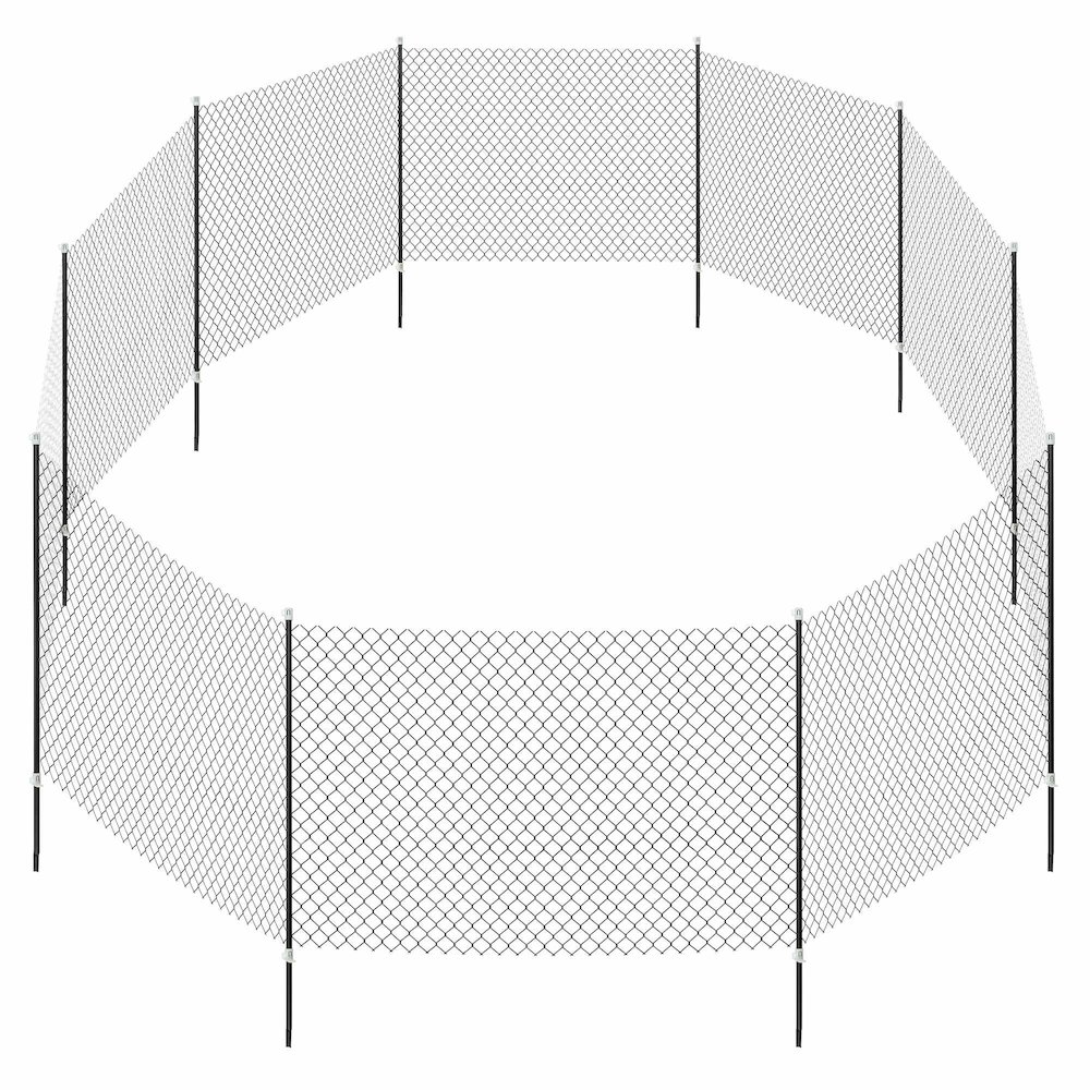 Portable Pet Fence, Mesh Dog Playpen, Outdoor Camping Fence, Easy to Transport. Picture 1