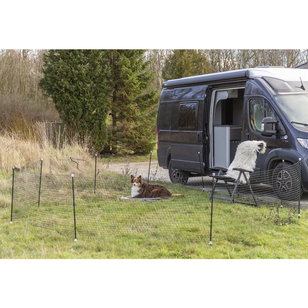 Portable Pet Fence, Mesh Dog Playpen, Outdoor Camping Fence, Easy to Transport. Picture 3