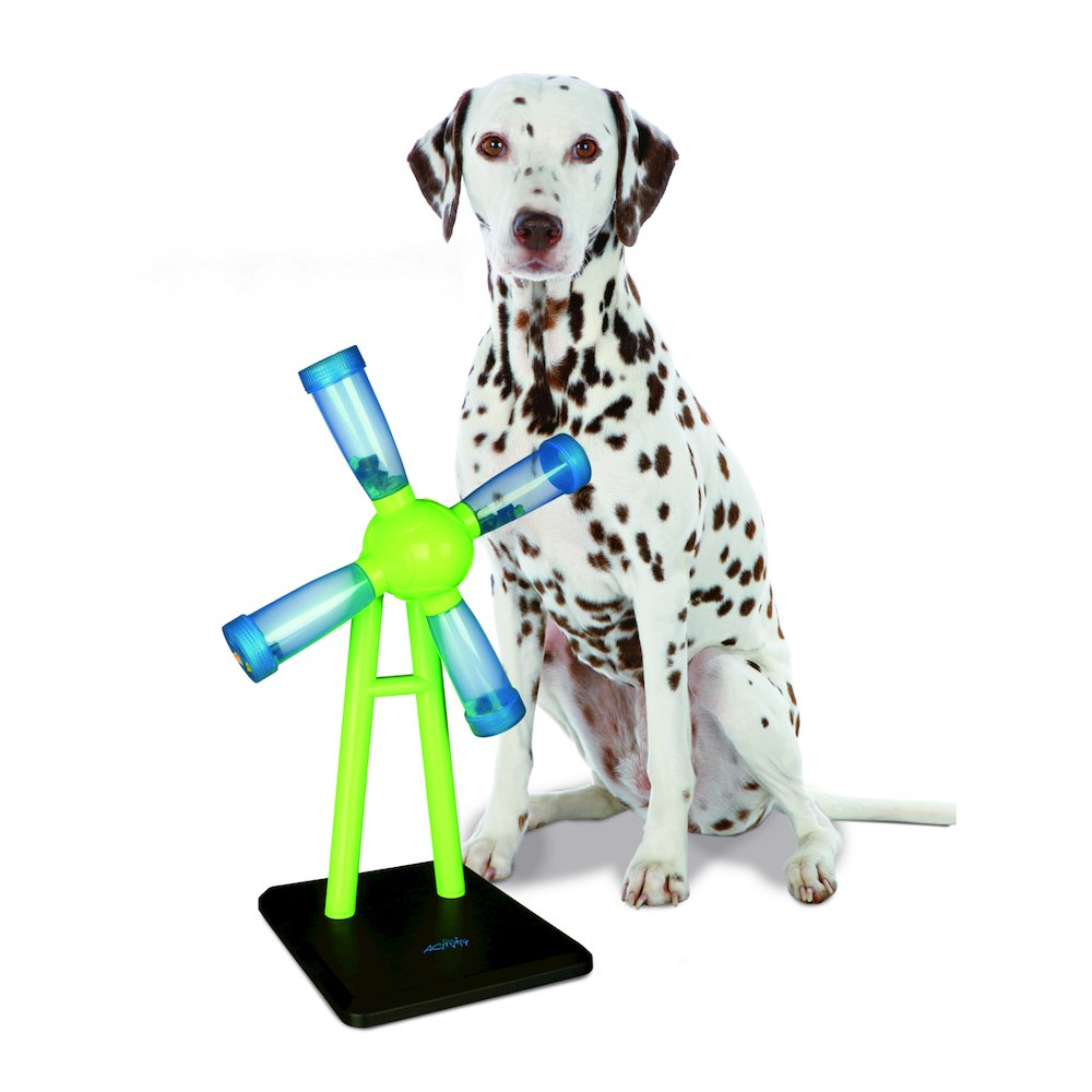 Dog Activity Windmill Strategy Game, Level 1, Beginner Dog Puzzle Toy. Picture 3
