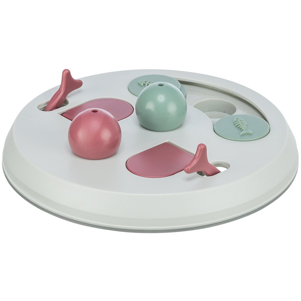 Flip Board Strategy Game for Cats, Puzzle Toy, Treat Dispenser, Interactive Play. Picture 1