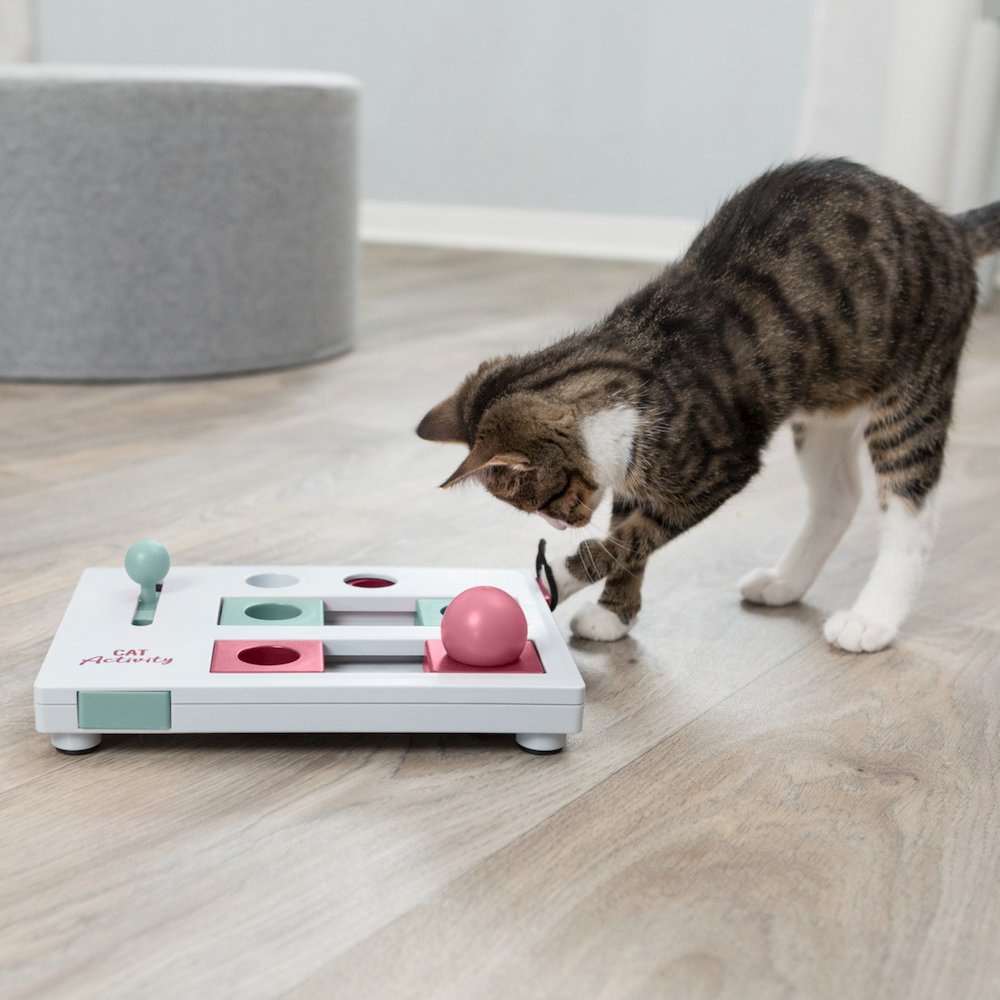 Brain Mover Strategy Game for Cats, Cat Puzzle Toy, Interactive Play. Picture 2