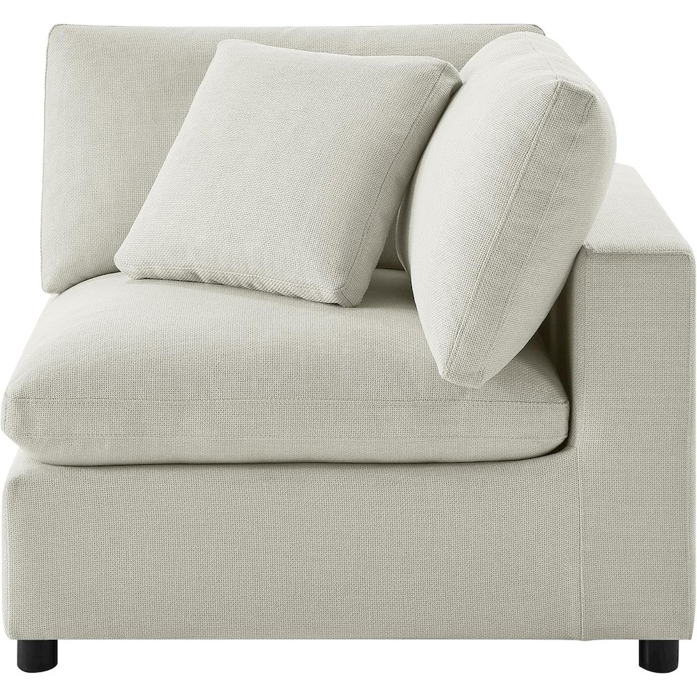 Casella Corner Wedge Chair - Beige. Picture 3