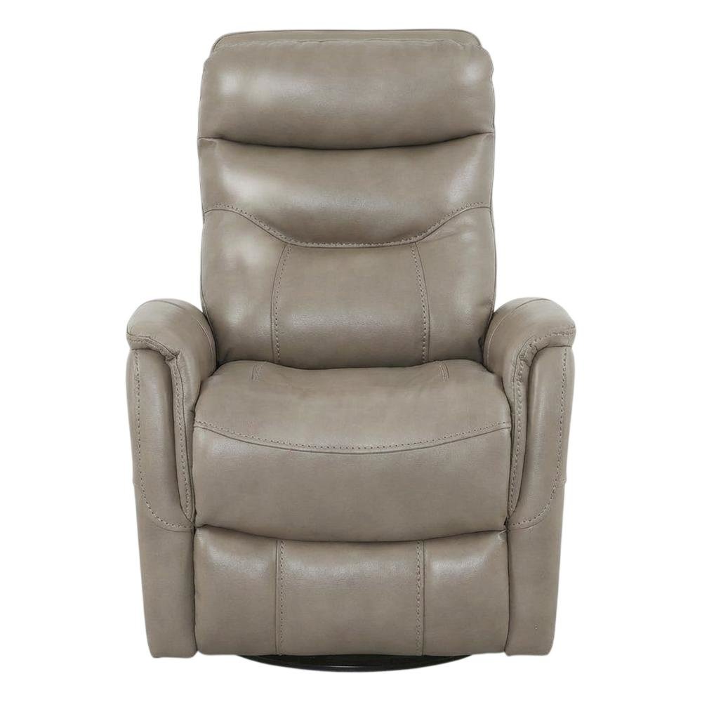 Gemini - Linen Power Swivel Glider Recliner. Picture 3