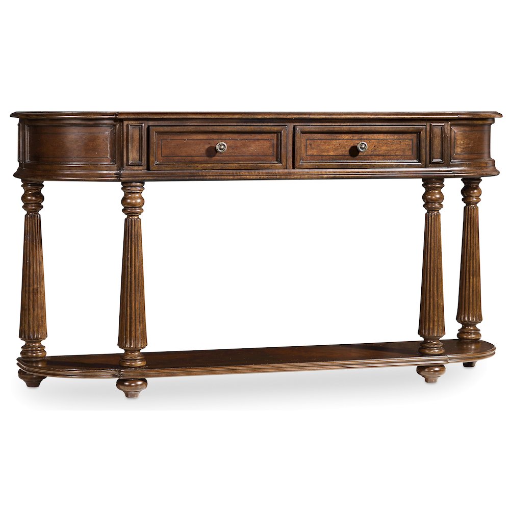 Leesburg Demilune Hall Console. Picture 3