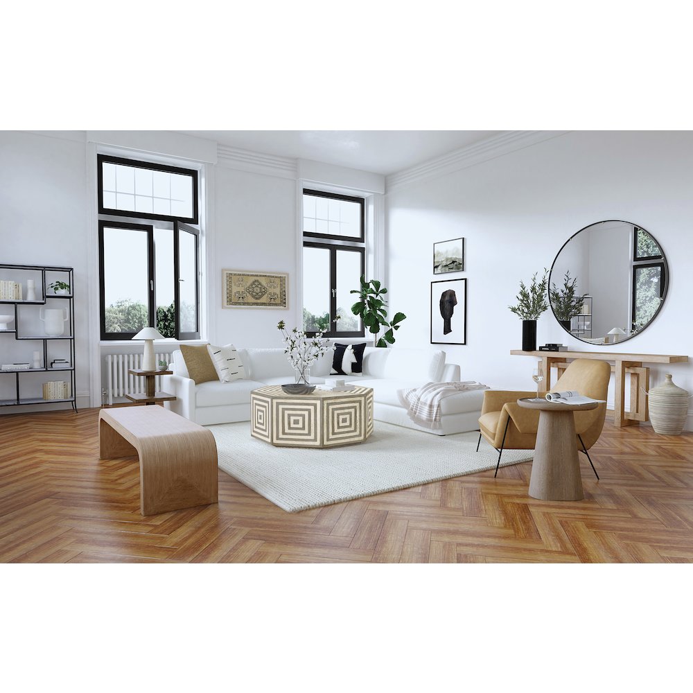 Commerce & Market Modern Console in Brown Wood by Hooker Furniture. Picture 4