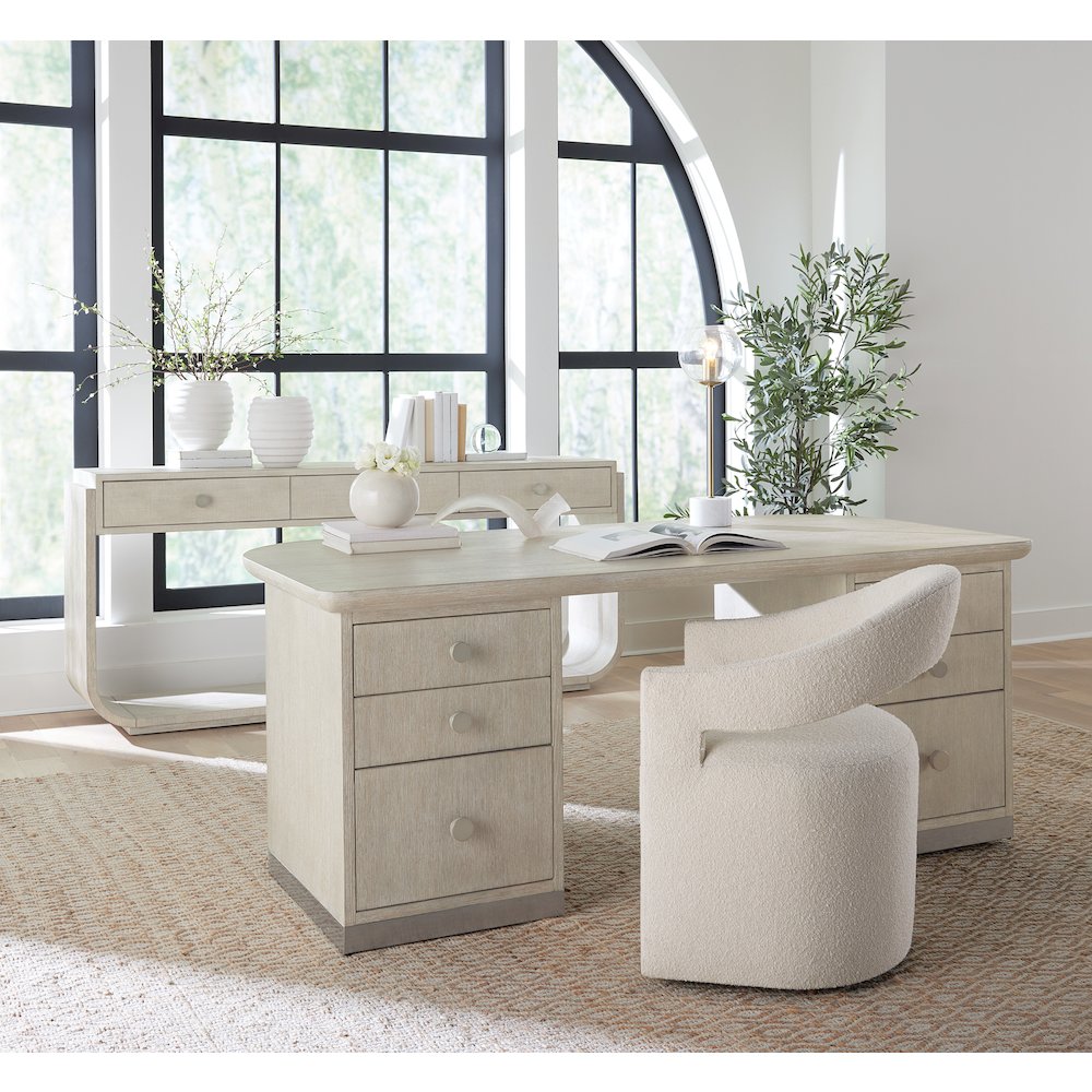 Modern Mood Wood Console Table in Natural by Hooker Furniture. Picture 6