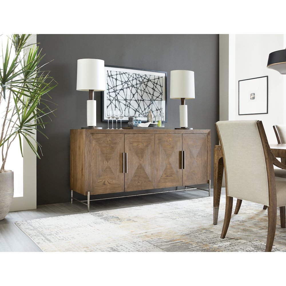 Hooker Furniture Chapman 21"W Wood Buffet Tables & Sideboard in Brown. Picture 6