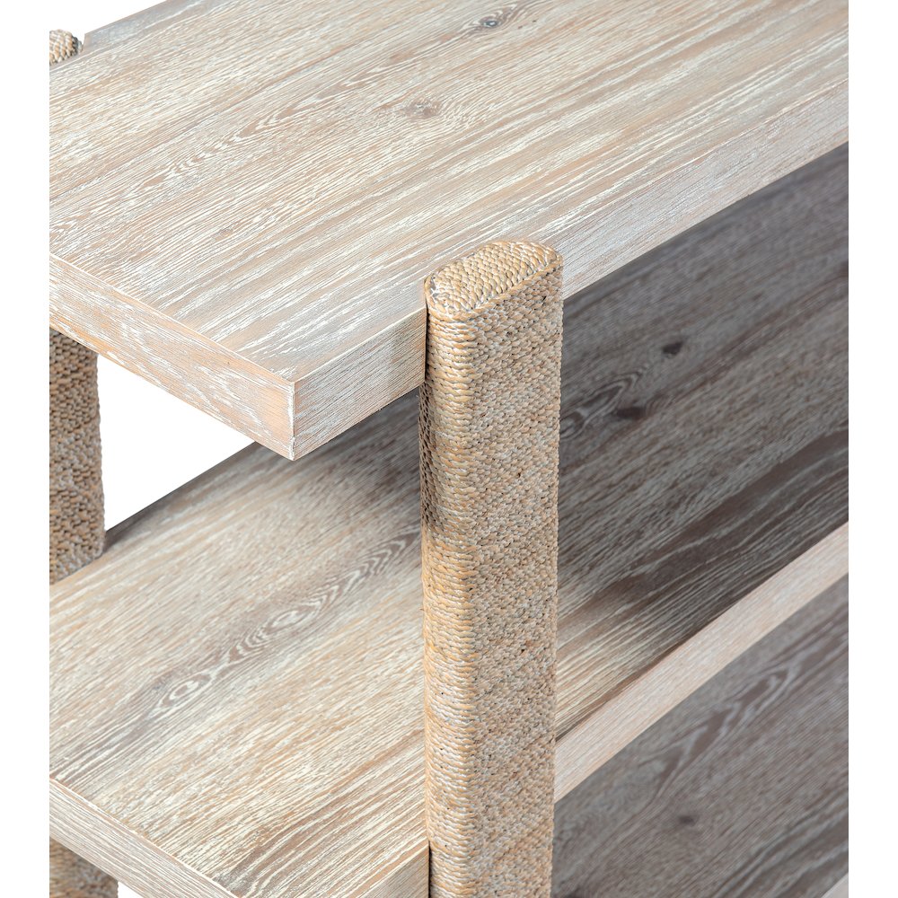 Commerce & Market Console Table in Brown Wood by Hooker Furniture. Picture 3