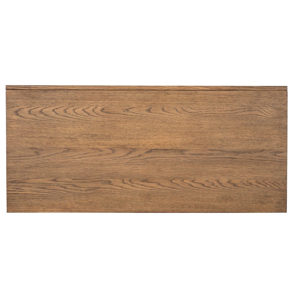 Hooker Commerce & Market Knobby 3-Drawer Accent Chest in Light Natural Wood. Picture 3