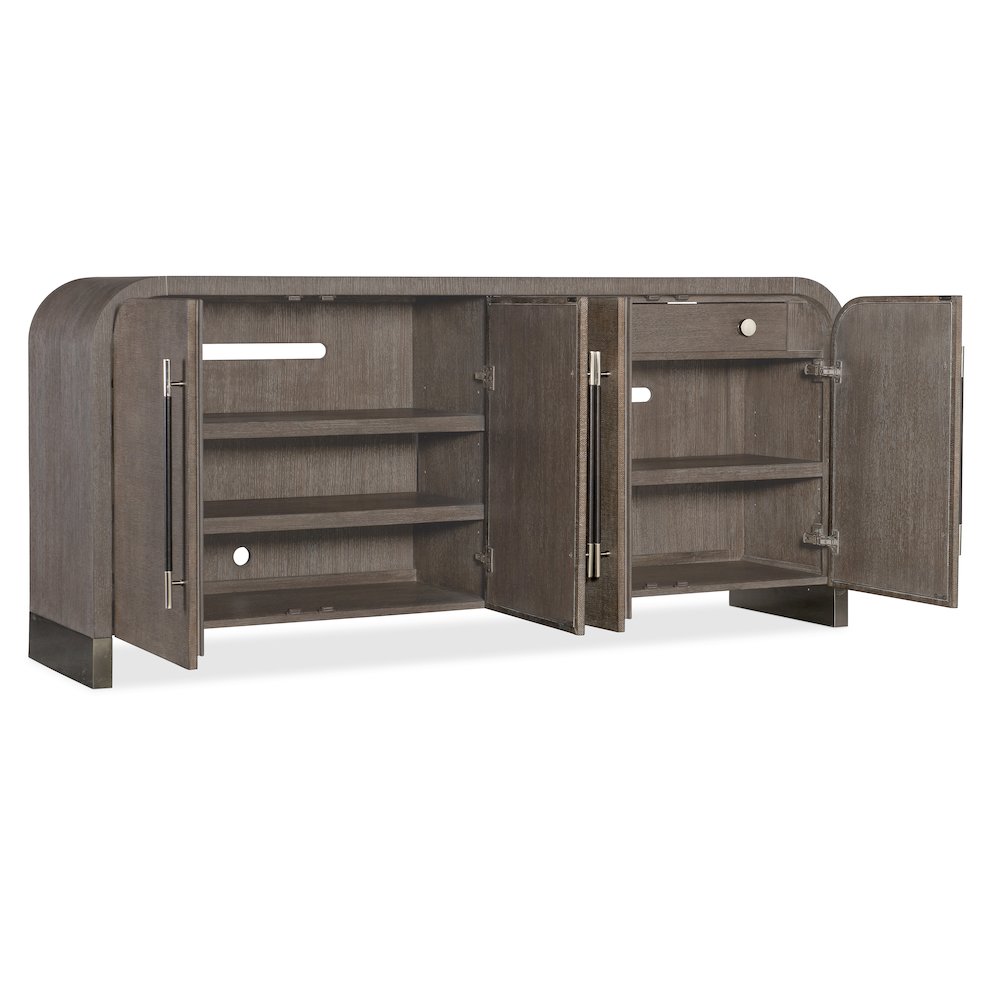 Modern Mood Wood Buffet in Brown by Hooker Furniture. Picture 2