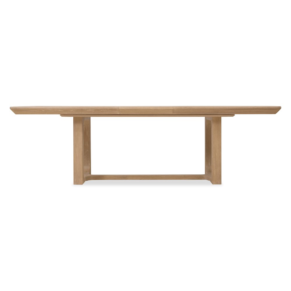 Banyon Bay Rectangle Dining Table w/ Two 20-in Leaves in Natural Wood by Hooker. Picture 4