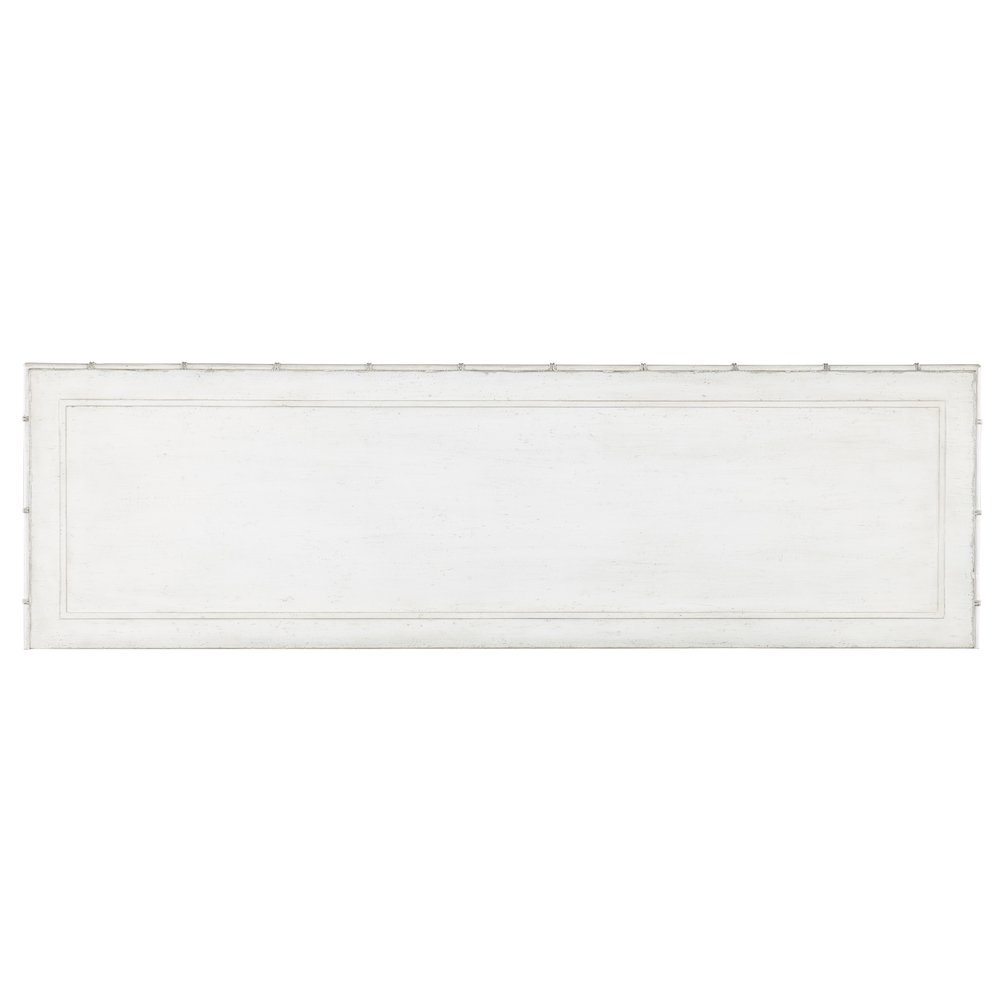 Charleston Six-Drawer Wood Dresser in White by Hooker Furniture. Picture 3