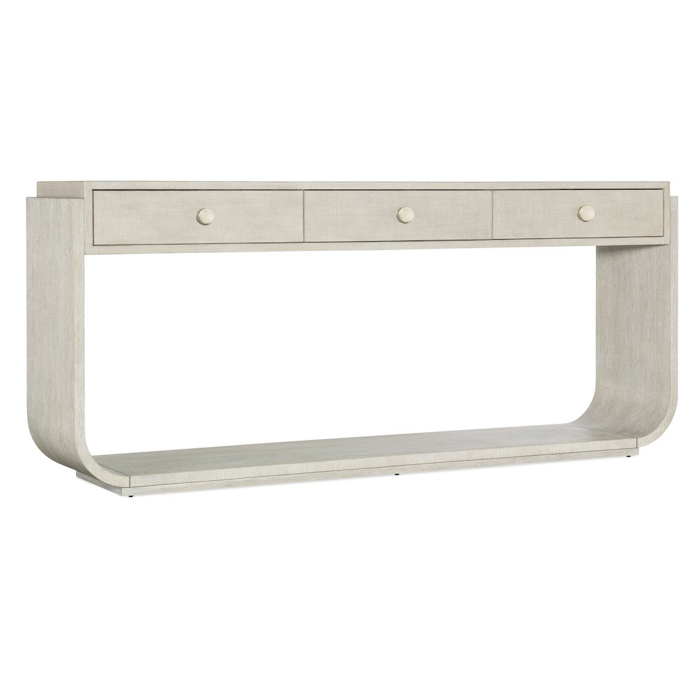 Modern Mood Wood Console Table in Natural by Hooker Furniture. Picture 1