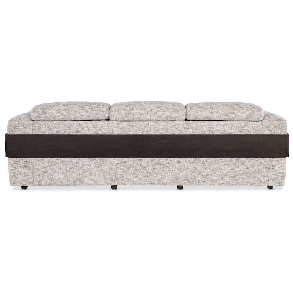 Atlas Power Sofa with Power Headrest with Cream Fabric by Hooker Furnishings. Picture 3