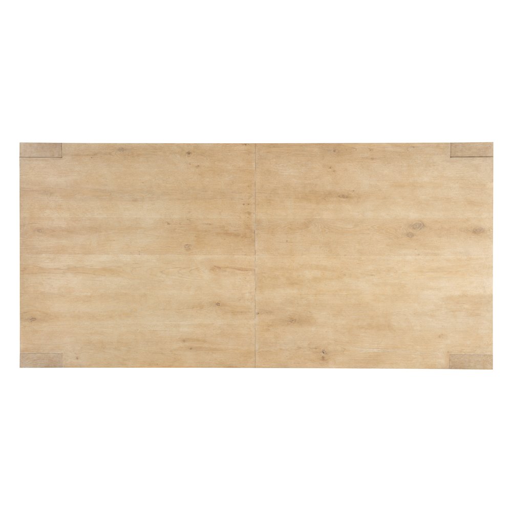 Retreat Rectangle Wood Dining Table w/ 22in leaf in Beige by Hooker Furniture. Picture 3