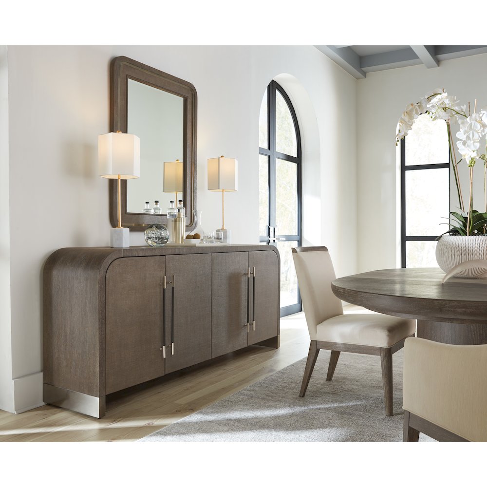 Modern Mood Wood Buffet in Brown by Hooker Furniture. Picture 6