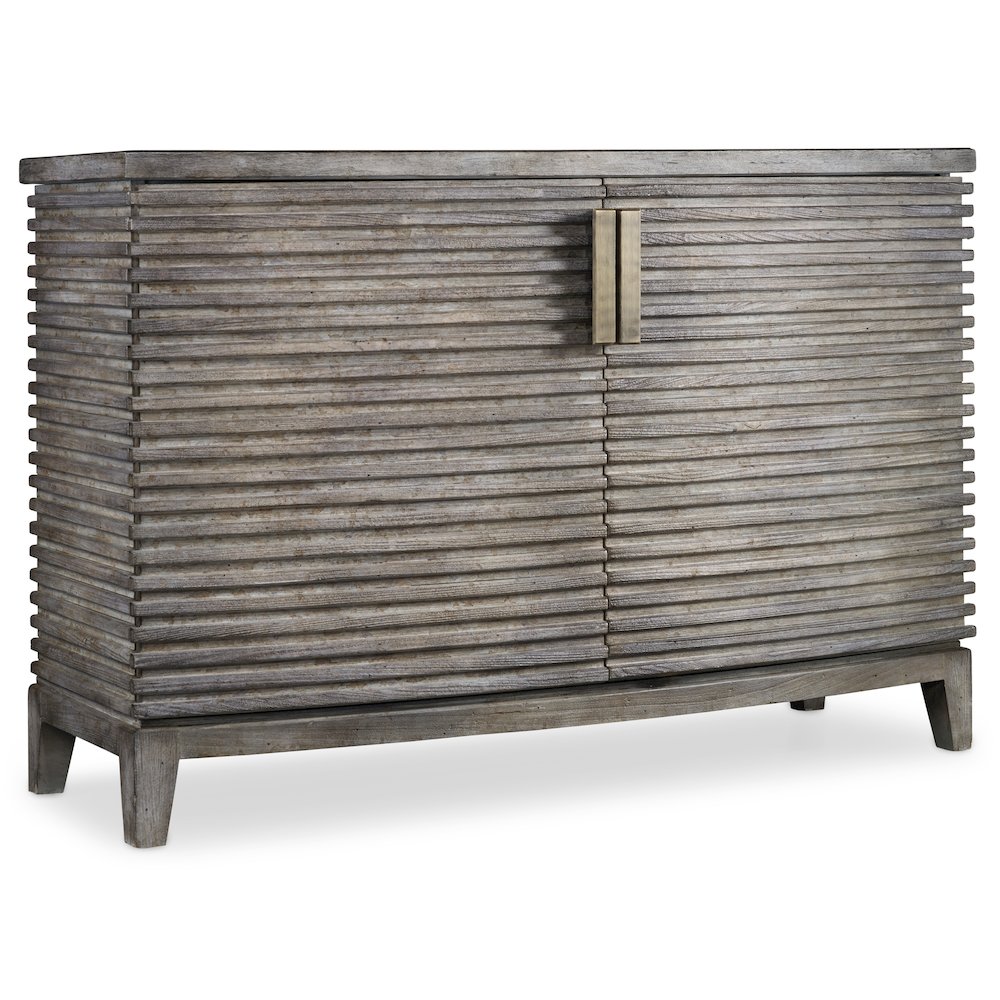 Melange Delano Accent Chest in Rustic Gray Wood Finish by Hooker Furniture. Picture 1