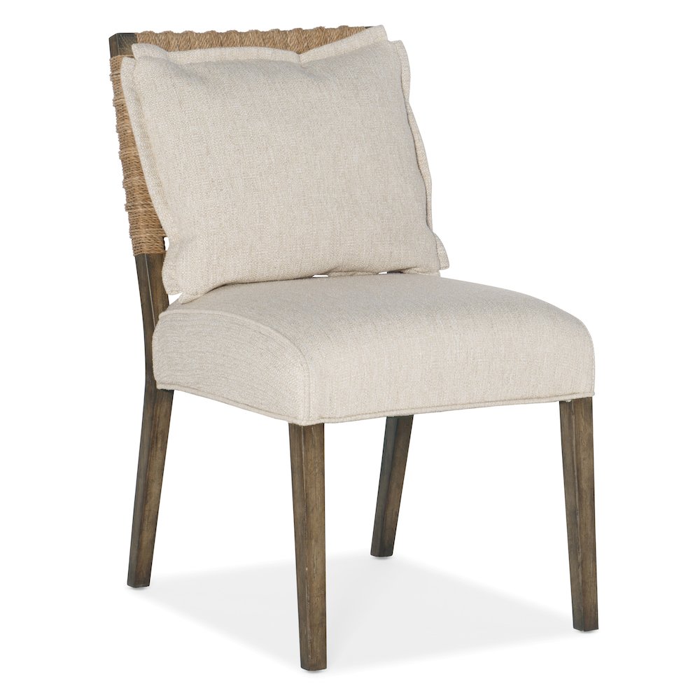 Hooker Furniture Dining Room Sundance Woven Back Side Chair. Picture 1