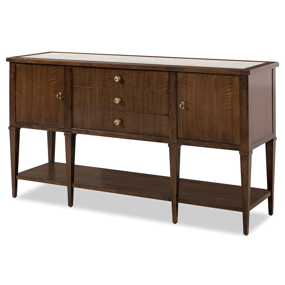 Archives Server in Dark Natural Wood Finish by Hooker Furnishings. Picture 2