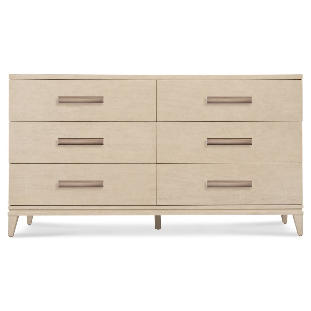 Westwood Six-Drawer Dresser in Natural Wood Finish by Hooker Furnishings. Picture 3