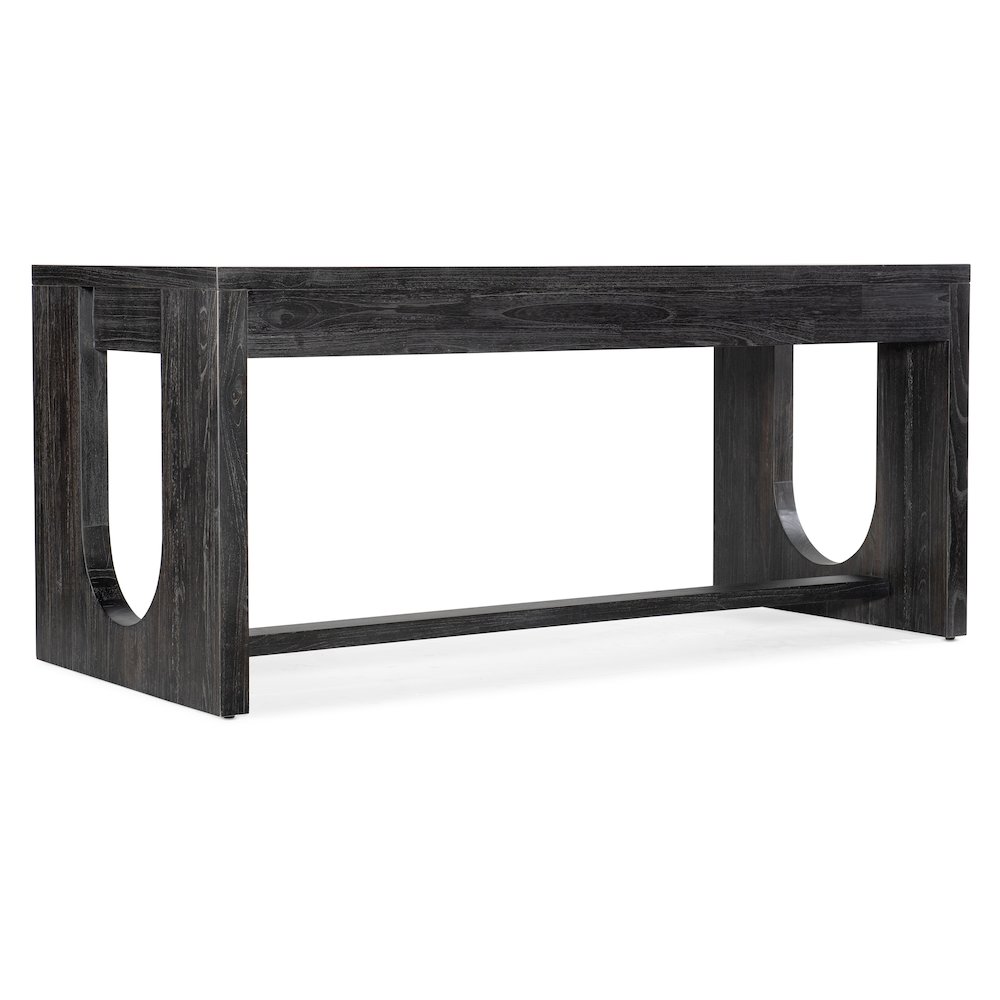 Hooker Furniture Commerce & Market Mindi Veneers Writing Desk in Black. Picture 2