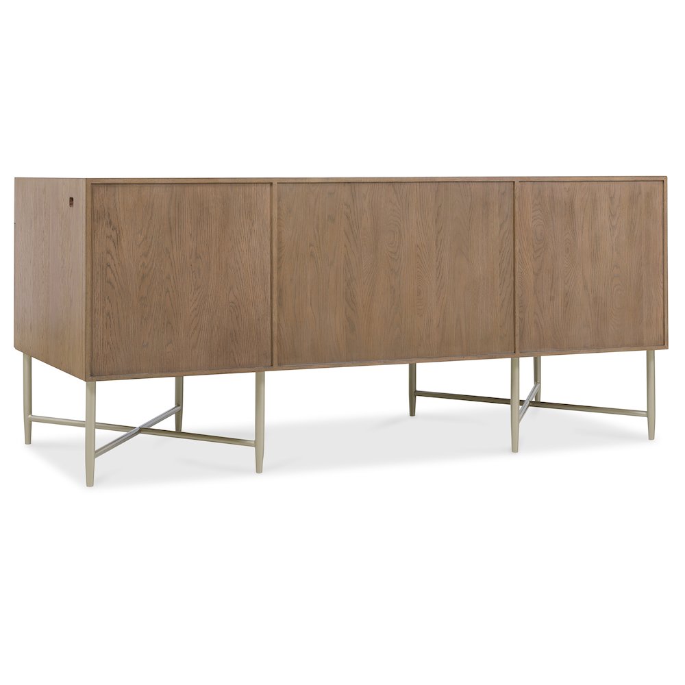 Sonnet Executive Desk in Medium Brown Wood by Hooker Furnishings. Picture 2