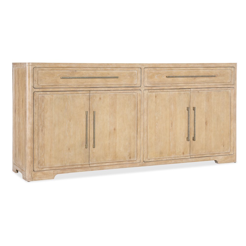 Retreat Buffet in Beige w/ Stone Inlay by Hooker Furniture. Picture 1